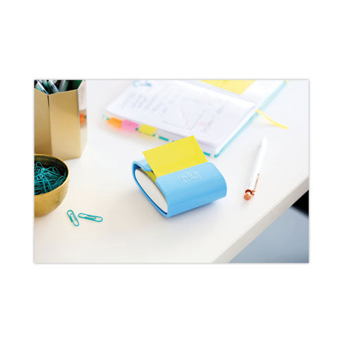 Image of Post-it® Dispenser Notes Original Pop-up Refill Value Pack, 3" x 3", Floral Fantasy Collection Colors, 100 Sheets/Pad, 12 Pads/Pack