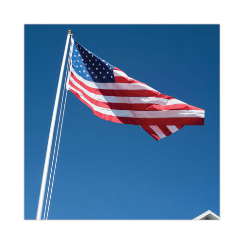 Image of Advantus All-Weather Outdoor U.S. Flag, 96" x 60", Heavyweight Nylon