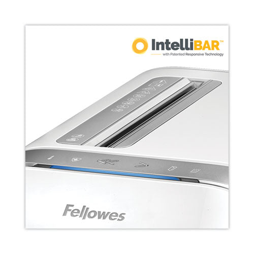 Image of Fellowes® Powershred LX220 Micro-Cut Shredder, 20 Manual Sheet Capacity, White