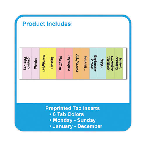 Image of C-Line® Zippered Binder with Expanding File, 2" Expansion, 7 Sections, Zipper Closure, 1/6-Cut Tabs, Letter Size, Bright Blue