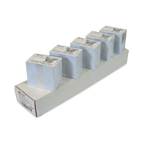 Image of C-Line® PVC ID Badge Card, 3.38 x 2.13, White, 100/Pack