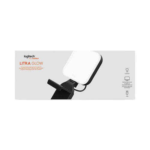 Image of Logitech® Litra Glow Premium Streaming Light, Black