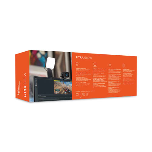 Image of Logitech® Litra Glow Premium Streaming Light, Black