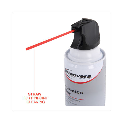 Image of Innovera® Compressed Air Duster Cleaner, 10 Oz Can