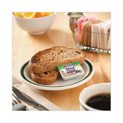 Image of Smucker's® Smuckers 1/2 Ounce Natural Jam, 0.5 oz Container, Concord Grape, 200/Carton