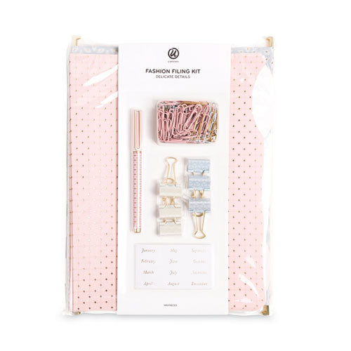 Image of U Brands Delicate Details Filing Kit, 145 Pieces