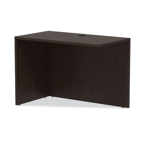 Image of Alera® Alera Valencia Series Reversible Return/Bridge Shell, 42w x 23.63d x 29.5, Espresso