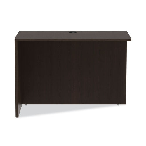 Image of Alera® Alera Valencia Series Reversible Return/Bridge Shell, 42w x 23.63d x 29.5, Espresso