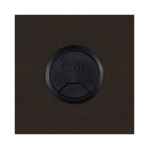 Image of Alera® Alera Valencia Series Reversible Return/Bridge Shell, 42w x 23.63d x 29.5, Espresso