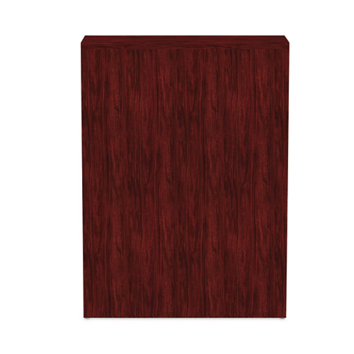 Image of Alera® Alera Valencia Series Bookcase, Three-Shelf, 31.75w x 14d x 39.38h, Mahogany