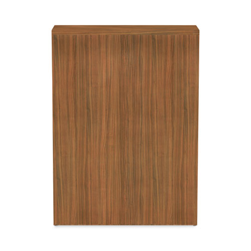 Image of Alera® Alera Valencia Series Bookcase, Three-Shelf, 31.75w x 14d x 39.38h, Modern Walnut