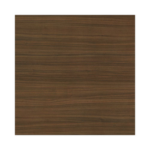 Image of Alera® Alera Valencia Series Bookcase, Three-Shelf, 31.75w x 14d x 39.38h, Modern Walnut