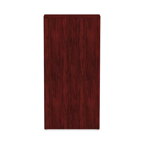 Image of Alera® Alera Valencia Series Bookcase, Five-Shelf, 31.75w x 14d x 64.75h, Mahogany
