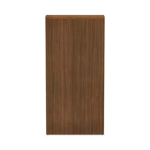 Image of Alera® Alera Valencia Series Bookcase, Five-Shelf, 31.75w x 14d x 64.75h, Modern Walnut