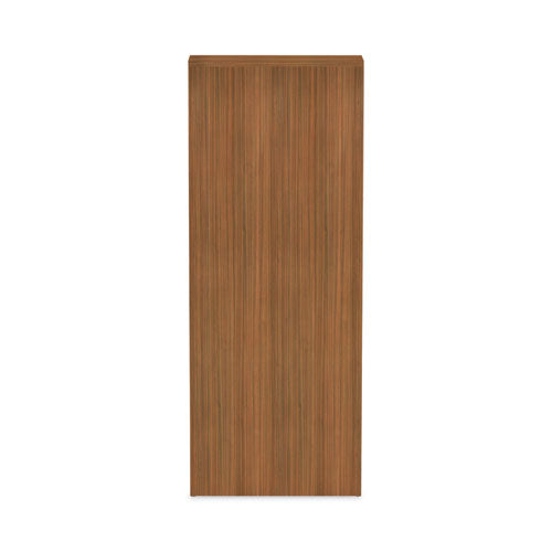 Image of Alera® Alera Valencia Series Bookcase, Six-Shelf, 31.75w x 14d x 80.25h, Modern Walnut