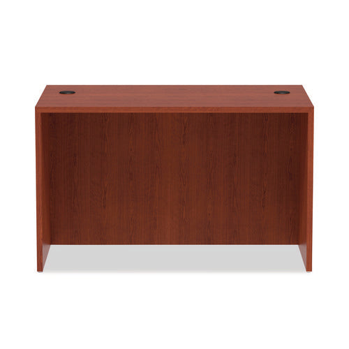 Image of Alera® Alera Valencia Series Straight Front Desk Shell, 47.25" X 29.5" X 29.63", Medium Cherry