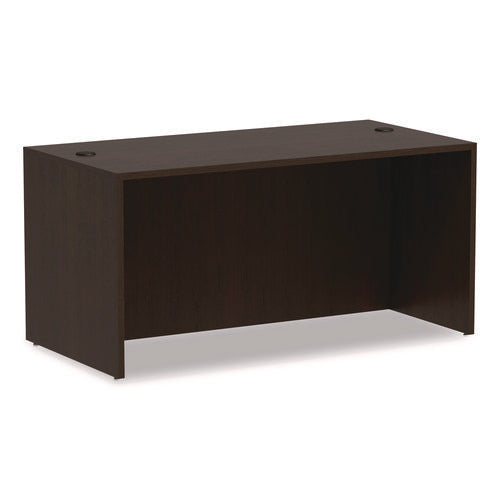 Image of Alera® Alera Valencia Series Straight Front Desk Shell, 59.13" X 29.5" X 29.63", Espresso