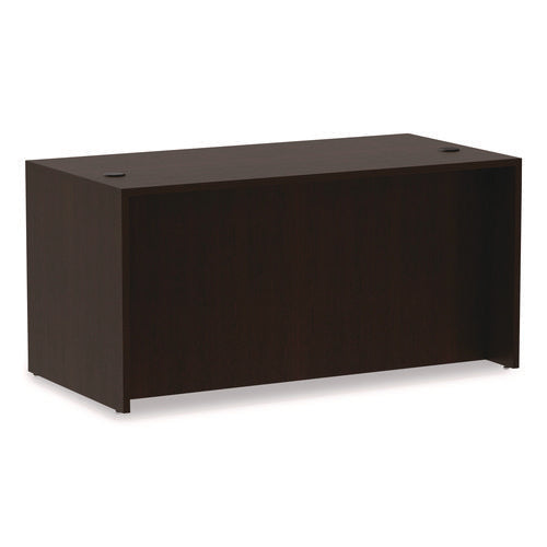 Image of Alera® Alera Valencia Series Straight Front Desk Shell, 59.13" X 29.5" X 29.63", Espresso