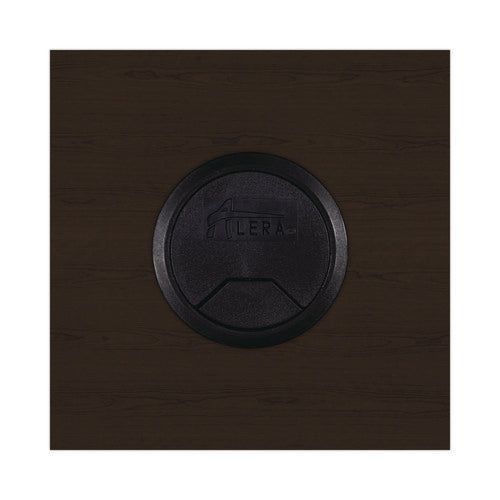 Image of Alera® Alera Valencia Series Straight Front Desk Shell, 59.13" X 29.5" X 29.63", Espresso