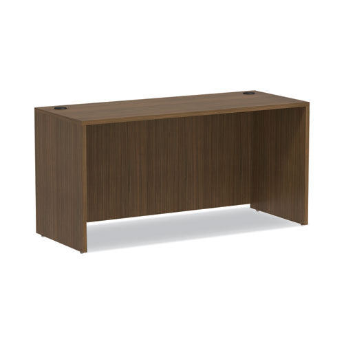 Image of Alera® Alera Valencia Series Credenza Shell, 59.13w X 23.63d X 29.5h, Modern Walnut