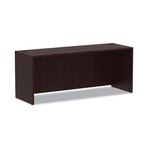 Image of Alera® Alera Valencia Series Credenza Shell, 70.88w X 23.63d X 29.5h, Mahogany