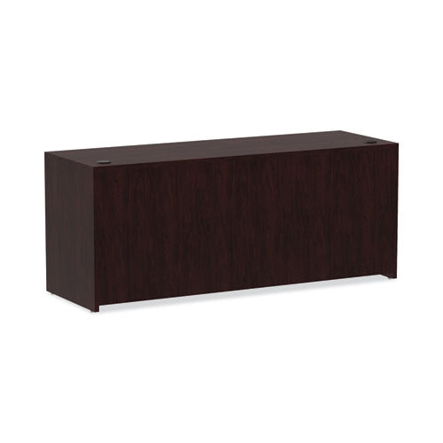 Image of Alera® Alera Valencia Series Credenza Shell, 70.88w X 23.63d X 29.5h, Mahogany