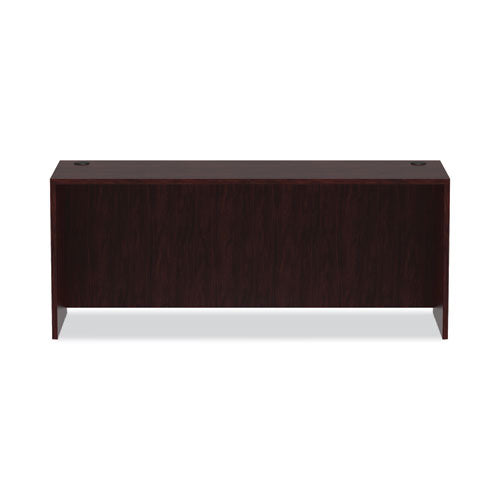 Image of Alera® Alera Valencia Series Credenza Shell, 70.88w X 23.63d X 29.5h, Mahogany