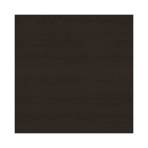 Image of Alera® Alera Valencia Series Hutch with Doors, 4 Compartments, 58.88w x 15d x 35.38h, Espresso