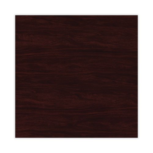 Image of Alera® Alera Valencia Series Hutch with Doors, 4 Compartments, 58.88w x 15d x 35.38h, Mahogany
