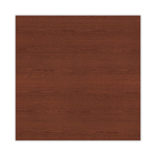 Image of Alera® Alera Valencia Series Hutch with Doors, 4 Compartments, 64.75w x 154d x 35.38h, Medium Cherry