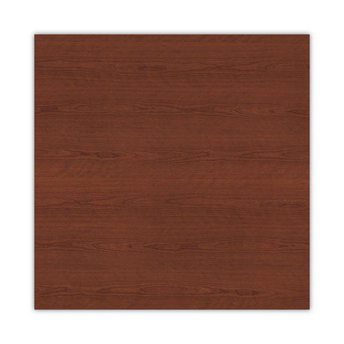 Image of Alera® Alera Valencia Series Hutch with Doors, 4 Compartments, 70.63w x 15d x 35.38h, Medium Cherry