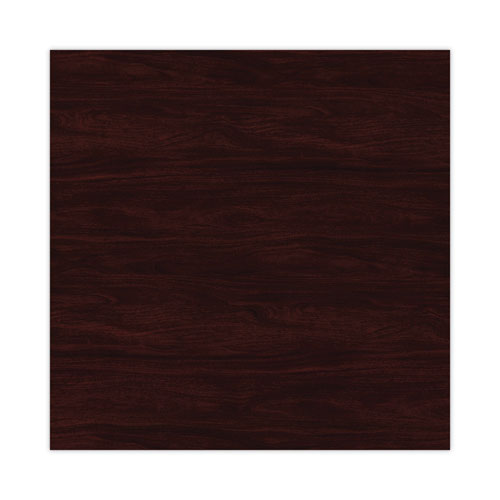 Image of Alera® Alera Valencia Series Hutch with Doors, 4 Compartments, 70.63w x 15d x 35.38h, Mahogany
