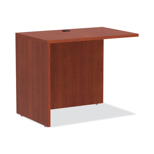 Image of Alera® Alera Valencia Series Reversible Return/Bridge Shell, 35w x 23.63d x 29.5h, Medium Cherry