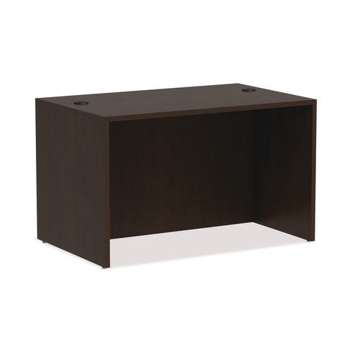 Image of Alera® Alera Valencia Series Straight Front Desk Shell, 47.25" X 29.5" X 29.63", Espresso