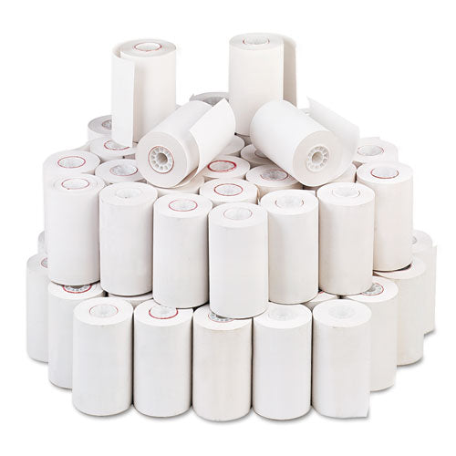 Image of Iconex Direct Thermal Printing Thermal Paper Rolls, 3.13" X 90 Ft, White, 72/carton