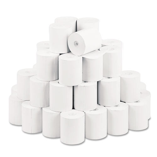 Image of Iconex Direct Thermal Printing Thermal Paper Rolls, 3.13" X 230 Ft, White, 50/carton