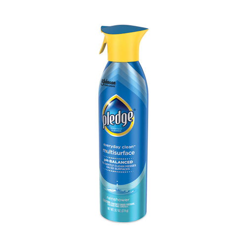Image of Pledge® Multi-Surface Everyday, Rainshower, 9.7 Oz Aerosol Spray