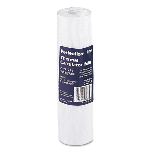 Image of Iconex Direct Thermal Printing Thermal Paper Rolls, 2.25" X 85 Ft, White, 3/pack