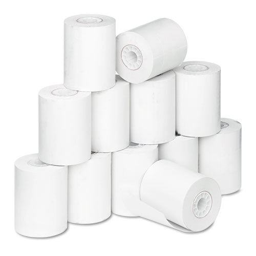 Image of Iconex Direct Thermal Printing Thermal Paper Rolls, 2.25" X 80 Ft, White, 12/pack