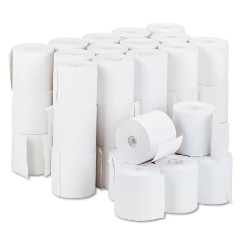 Image of Iconex Impact Bond Paper Rolls, 3" X 150 Ft, White, 50/carton