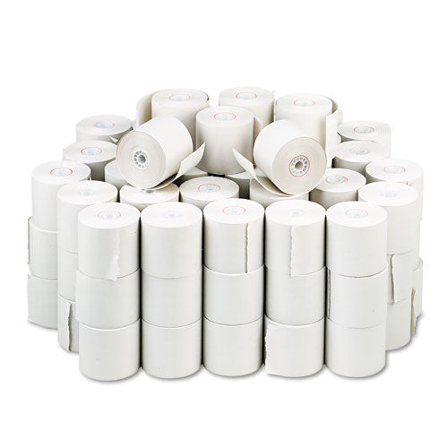 Image of Iconex Impact Bond Paper Rolls, 2.25" X 150 Ft, White, 100/carton