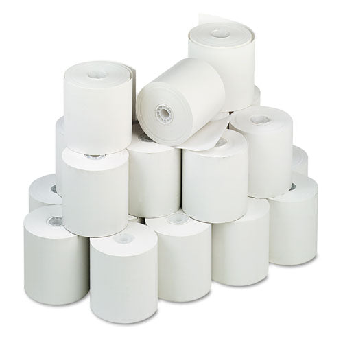 Image of Iconex Direct Thermal Printing Thermal Paper Rolls, 3" X 225 Ft, White, 24/carton