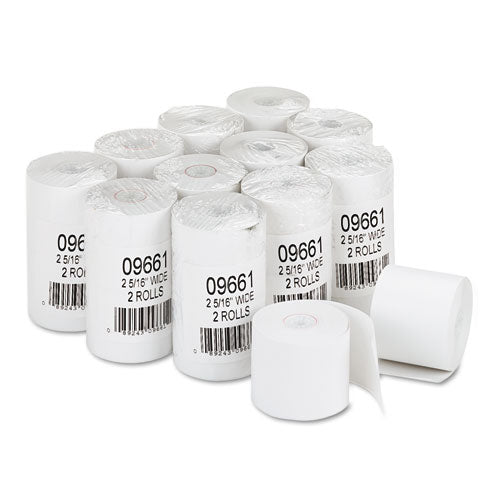 Image of Iconex Direct Thermal Printing Thermal Paper Rolls, 2.31" X 200 Ft, White, 24/carton