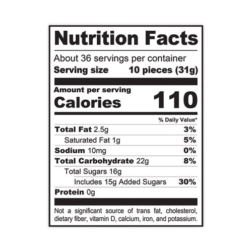 Image of Tootsie Roll® Midgees, Original, 38.8 Oz Bag, 360 Pieces