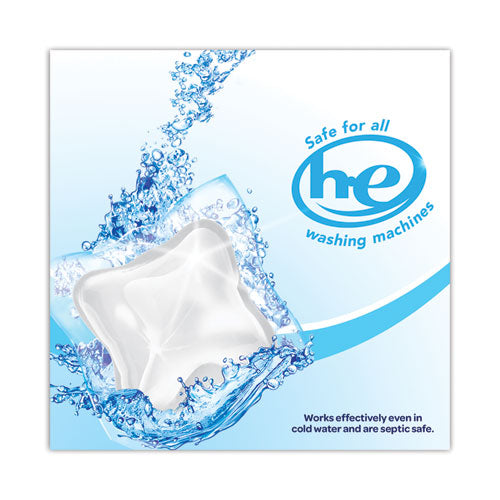 Image of All® Mighty Pacs Free And Clear Super Concentrated Laundry Detergent, 39/pack