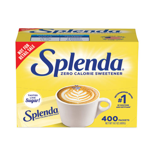Image of Splenda® No Calorie Sweetener, 1 g Packet, 400/Box