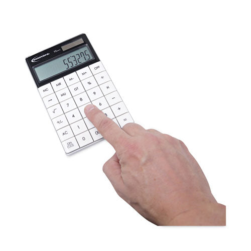 Image of Innovera® 15973 Large Button Calculator, 12-Digit LCD