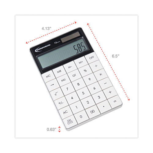 Image of Innovera® 15973 Large Button Calculator, 12-Digit LCD