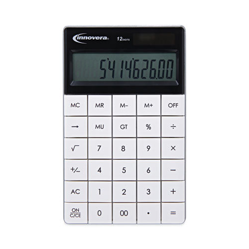 Image of Innovera® 15973 Large Button Calculator, 12-Digit LCD