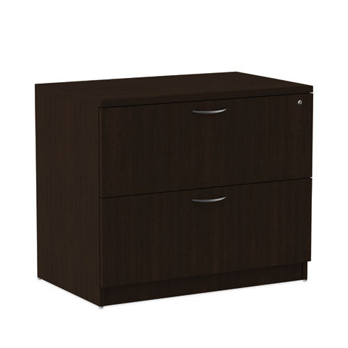 Image of Alera® Alera Valencia Series Lateral File, 2 Legal/letter-Size File Drawers, Espresso, 34" X 22.75" X 29.5"